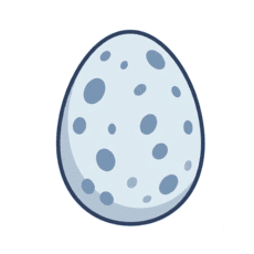 The Egg dodi, a dodo egg not yet hatched